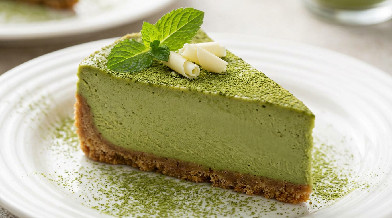 Matcha Käsekuchen